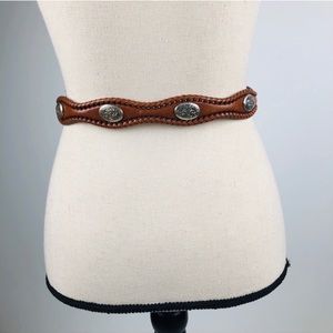 Vintage Tony Lama Conch Western Belt 26